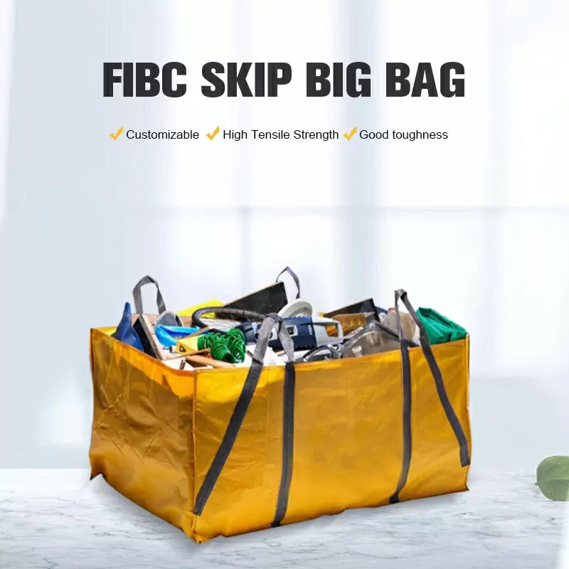 Bolsa de basura grande gigante gigante de PP de gran tamaño para jardín