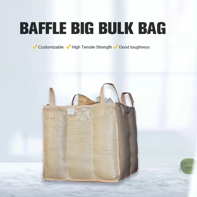 Polvo de almidón de tapioca para embalaje de bolsas a granel con deflector grande de gran tamaño Q