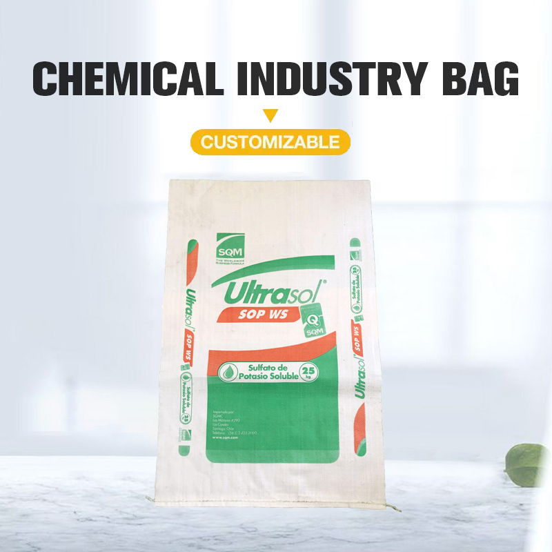 Bolsa tejida de polipropileno virgen 100% nueva, sacos tejidos PP, bolsa para productos químicos