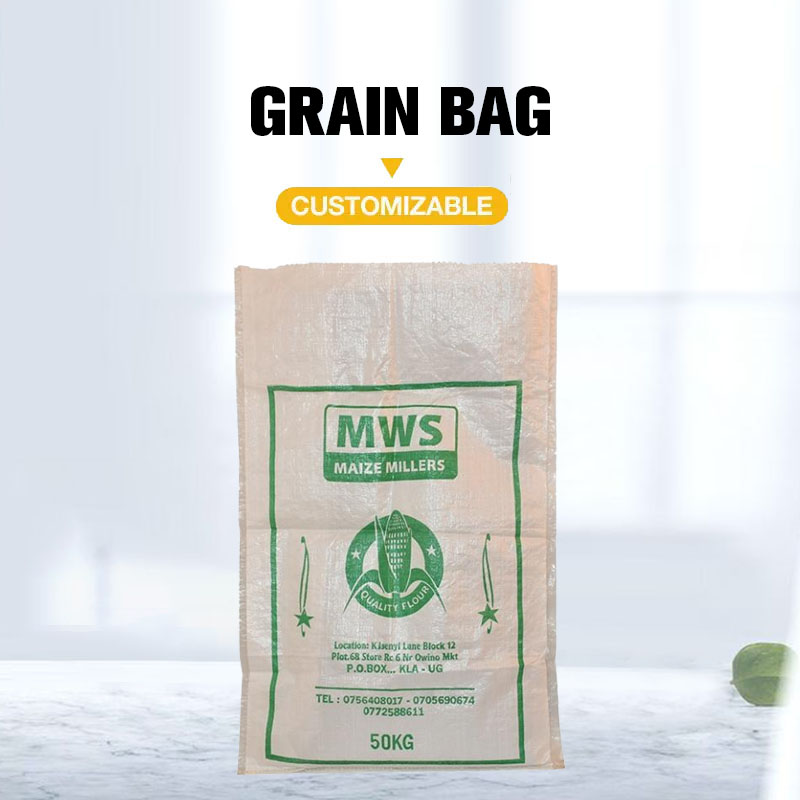 Bolsa de embalaje de maíz tejida PP para agricultura