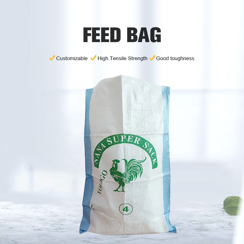 Bolsa de embalaje tejida de polipropileno Saco de alimentación animal