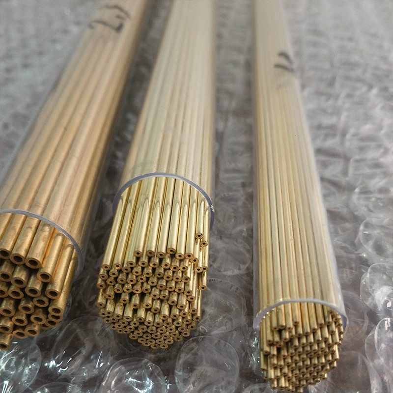 1mm 2mm 1.5mm 1.2mm 0.8mm Brass Pipes Round Tubes 