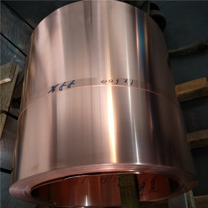 99.9% Pure Copper Coil C11000 Copper Strip for Water Heater