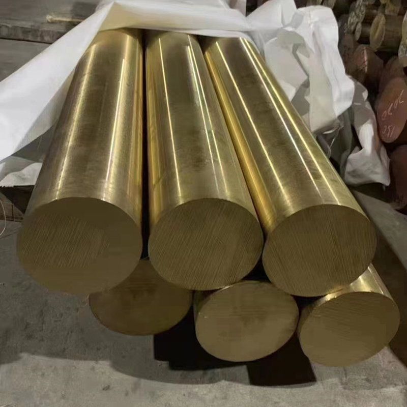 Round Shape Customized Length 4mm 5mm 6mm 7mm Rounded Copper Bar Rods