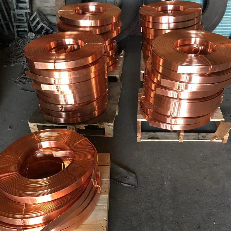 Red Pure Insulated Copper Coils Customized
