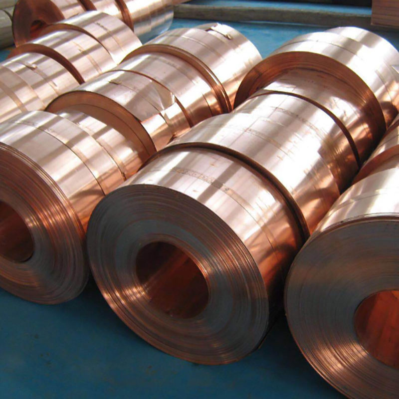 Tu2 C10200 copper strip foil 0.1mm thickness copper strip