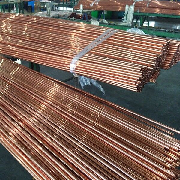Straight ASTM C10100 C10200 Copper Tube / Copper Pipe