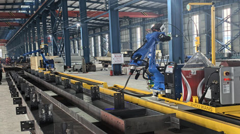 Zhouxiang | Solution de soudage intelligente pour les structures en acier (sans apprentissage)
