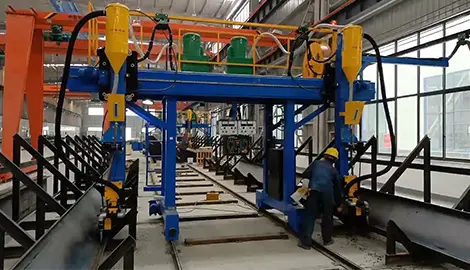 Machine de soudage de poutre en H 