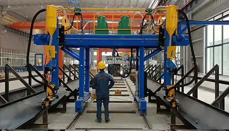 Machine de soudage de poutre en H 