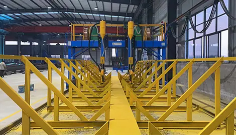 Machine de soudage de poutre en H 