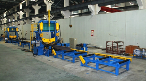 Avantages de la machine intégrale de redressage de soudage d'assemblage de poutres en H