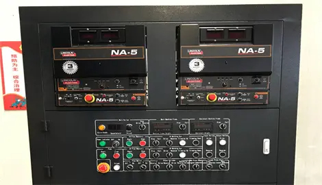 Ligne de production horizontale de poutres en H