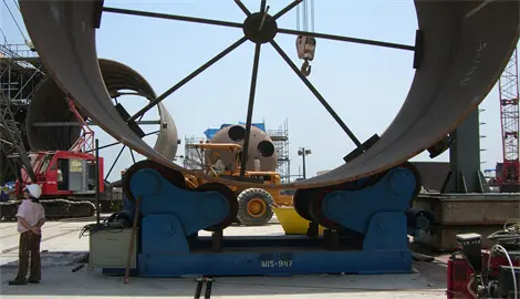 Rotateur de soudage à alignement automatique 5-500T