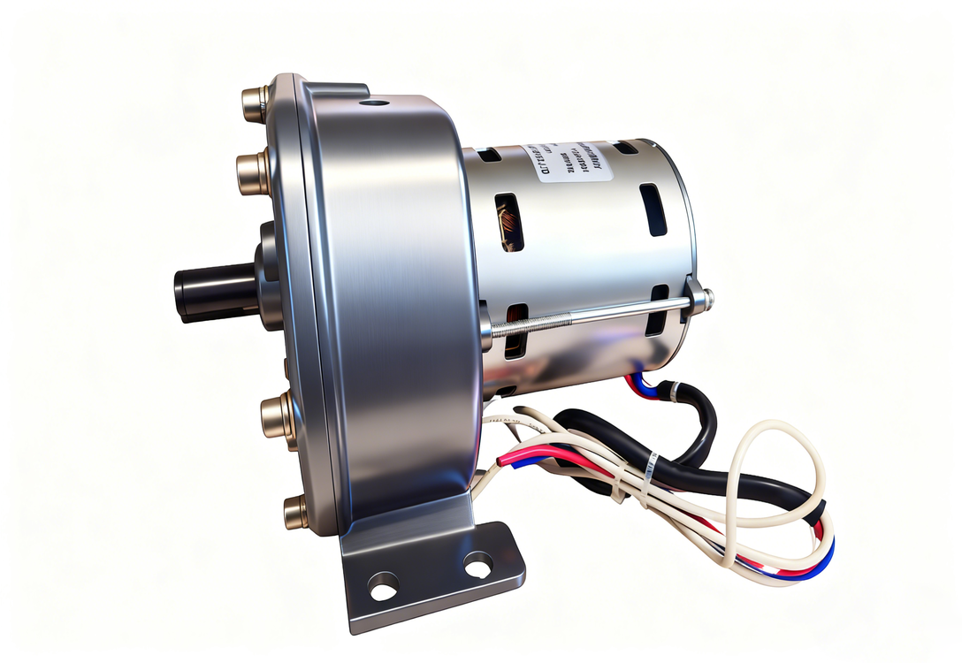 Yifan Motor Einphasen-Kondensator-Getriebemotor 115V 40W, YYCJ-8504, für Leistungsschalter und Schaltanlagen