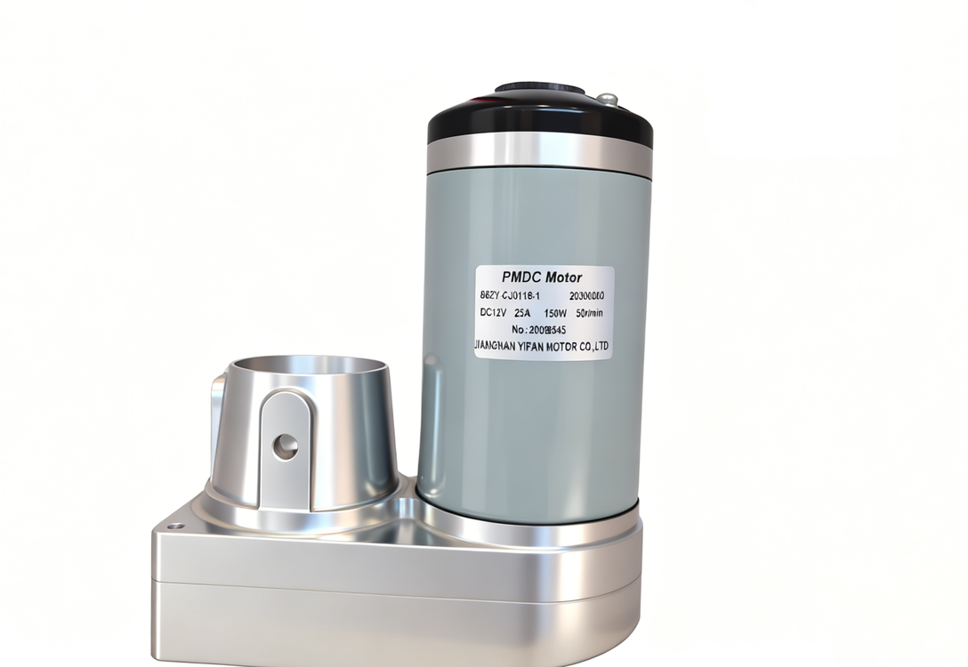 Yifan Motor cepillo DC motor de engranajes 12V 120W, 86ZY-CJ0118-1, para RV aterrizaje pierna o nivelación pierna o lengüeta JACK