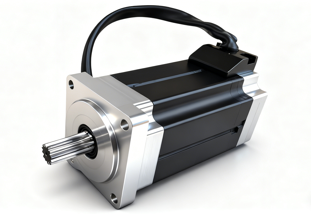 Motor de Corriente Continua sin Escobillas Yifan 24V 125W, F61BL12-2430, Para Actuador Lineal