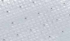 Papel de aluminio de doble cara con tela tejida