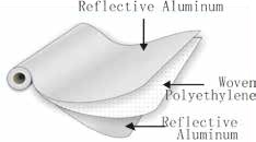 9.Double Side Aluminum foil with Woven Fabric-3