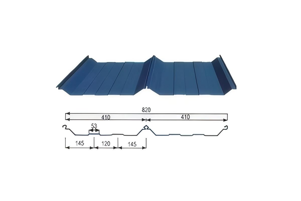 RSS820(Corner relaxation)Angle /Color Coated Corrugated steel sheet /PPGI Steel Roofing Tile Sheet