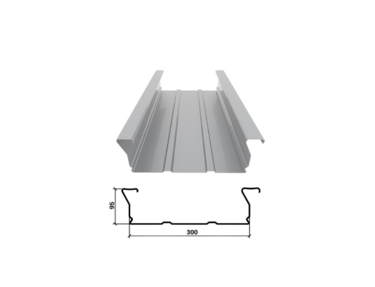 TD 95-300/Piso Abierto /Piso Cubierto /Chapa Perfilada /Piso Metálico