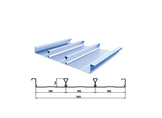 TDB42-215-645 /Piso Cerrado /Tablado de Suelo /Chapa Perfilada /Tablado Metálico