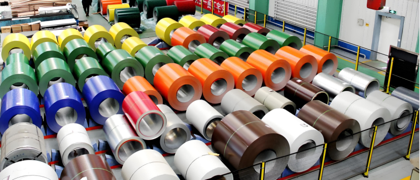 Placa de acero de color de escama de pescado con recubrimiento de pulverización de polvo de alta eficiencia y respetuoso con el medio ambiente & Acero Galvanizado Prepintado (PPGI) & Acero Galvalume Prepintado (PPGL)