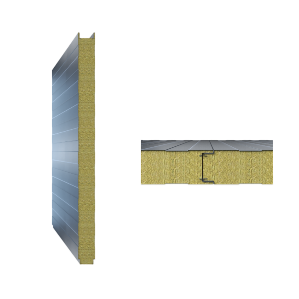 JundaWall MWF / Panel de pared / Panel sándwich con núcleo de espuma de lana mineral (Lana de roca)