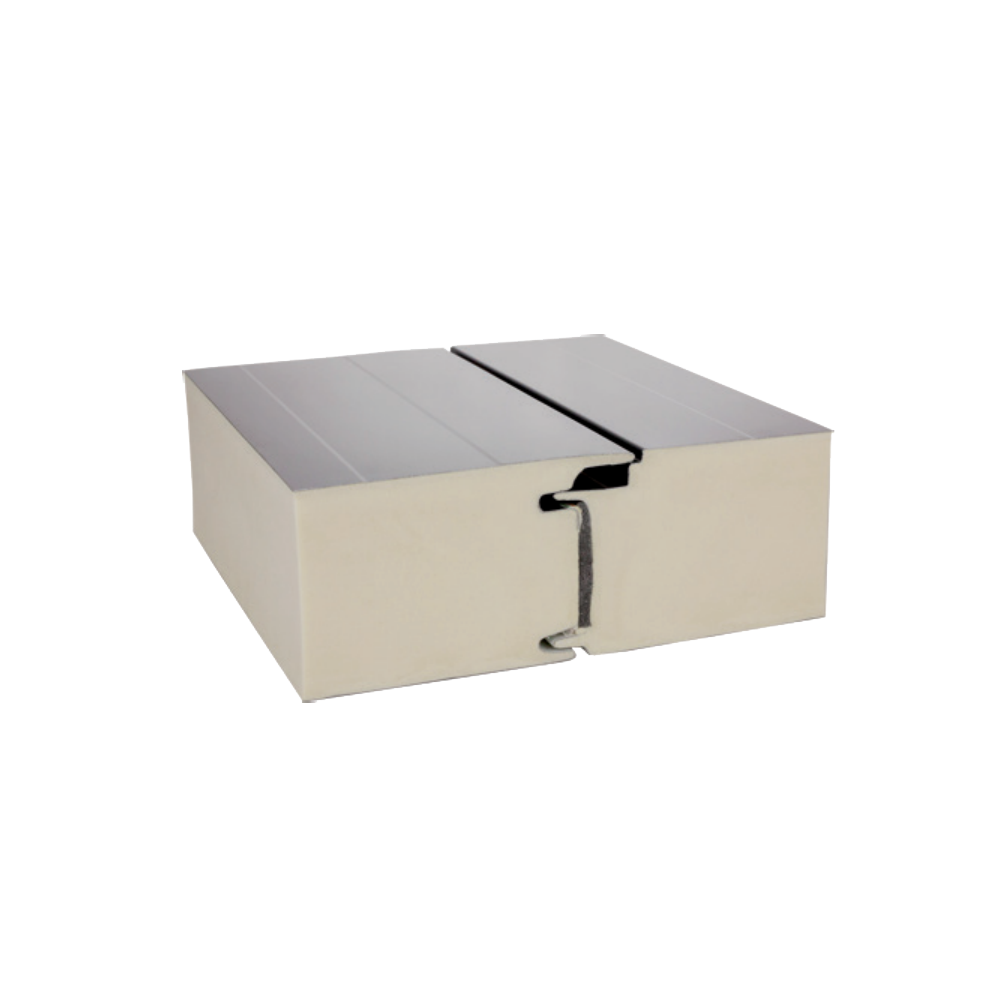 JundaGold / Panel de pared con fijaciones ocultas / Panel sándwich con núcleo de espuma PUR/PIR/PIR+