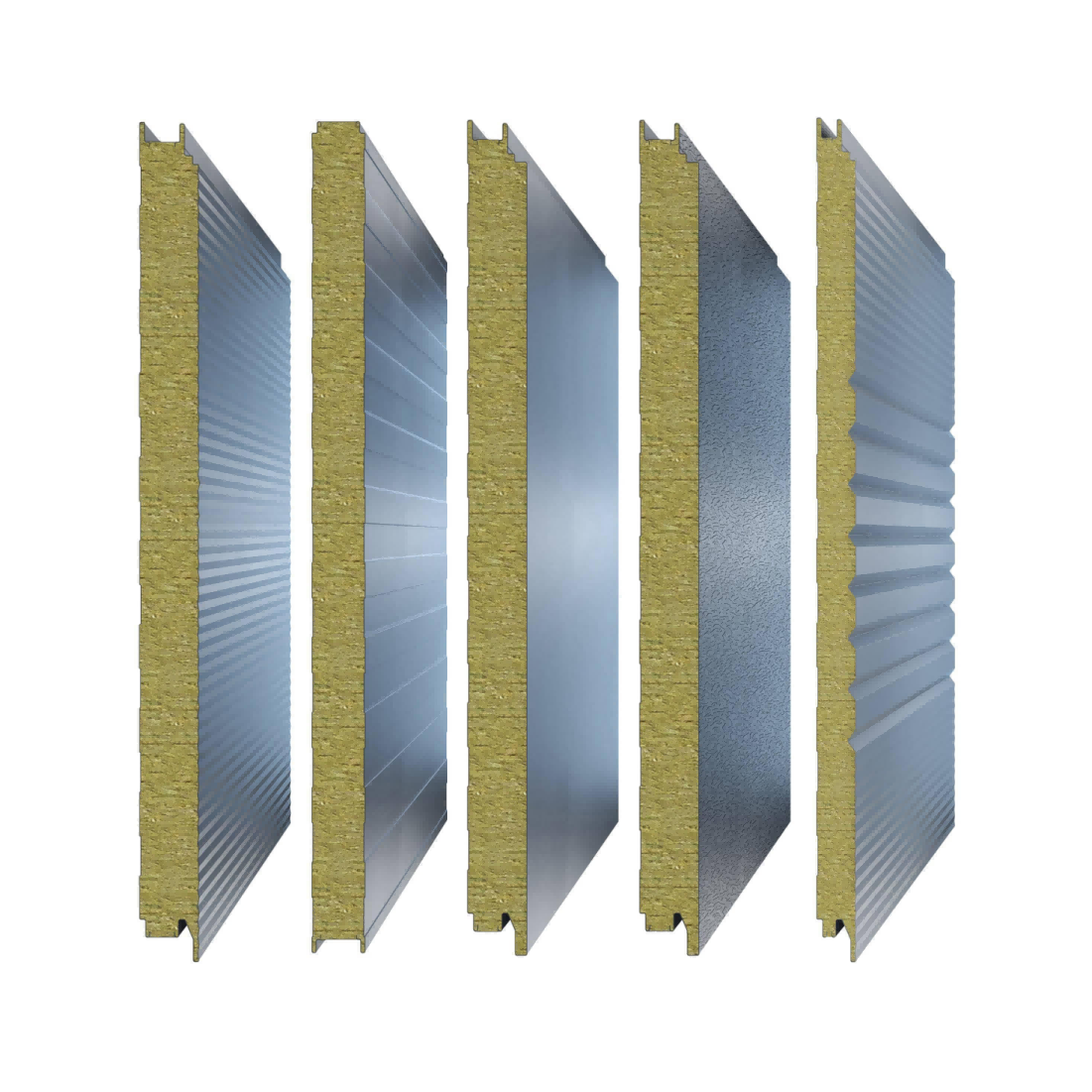 JundaWall MWF / Panel de pared / Panel sándwich con núcleo de espuma de lana mineral (Lana de roca)