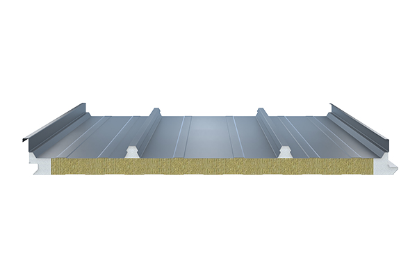 JundaRoof PUR+MWF / Panel de Techo / Panel Sandwich con núcleo de espuma PUR+lana mineral (Lana de Roca)