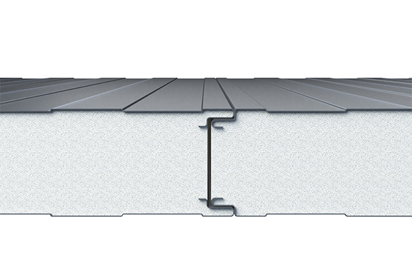 JundaWall / Panel de pared / Panel sándwich con núcleo de espuma PUR/PIR/PIR+