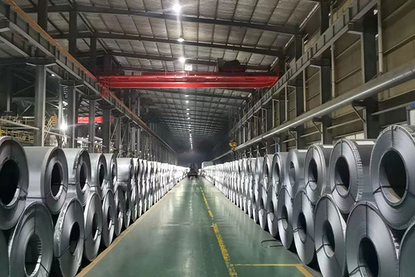 Placa de acero galvanizado