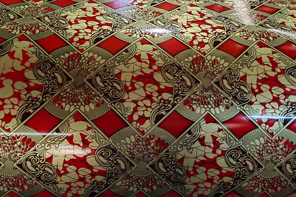 Difluoruro de polivinilideno（PVDF）Placa de acero de color & Acero Galvanizado Prepintado (PPGI)Acero & Acero Galvalume Prepintado (PPGL)