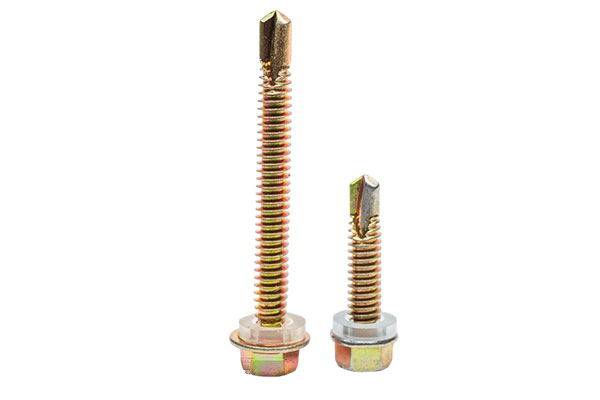 Tornillos autorroscantes fabricados en acero.