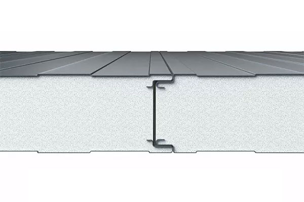 Panel de pared machihembrado visible con sujetador