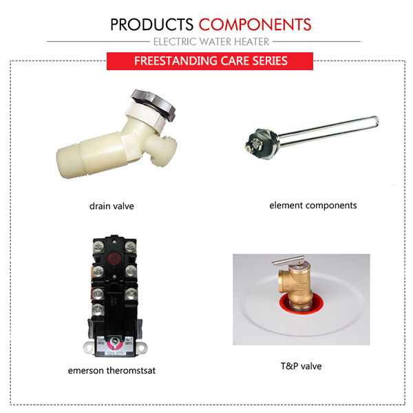 New Commercial Storage Electric Water Heater PORE-A