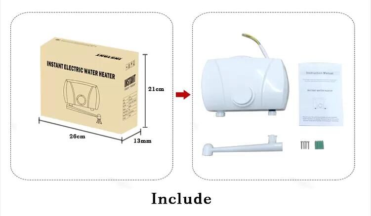 Wholesale Kitchen Instant Electric Water Heater KNS-35R