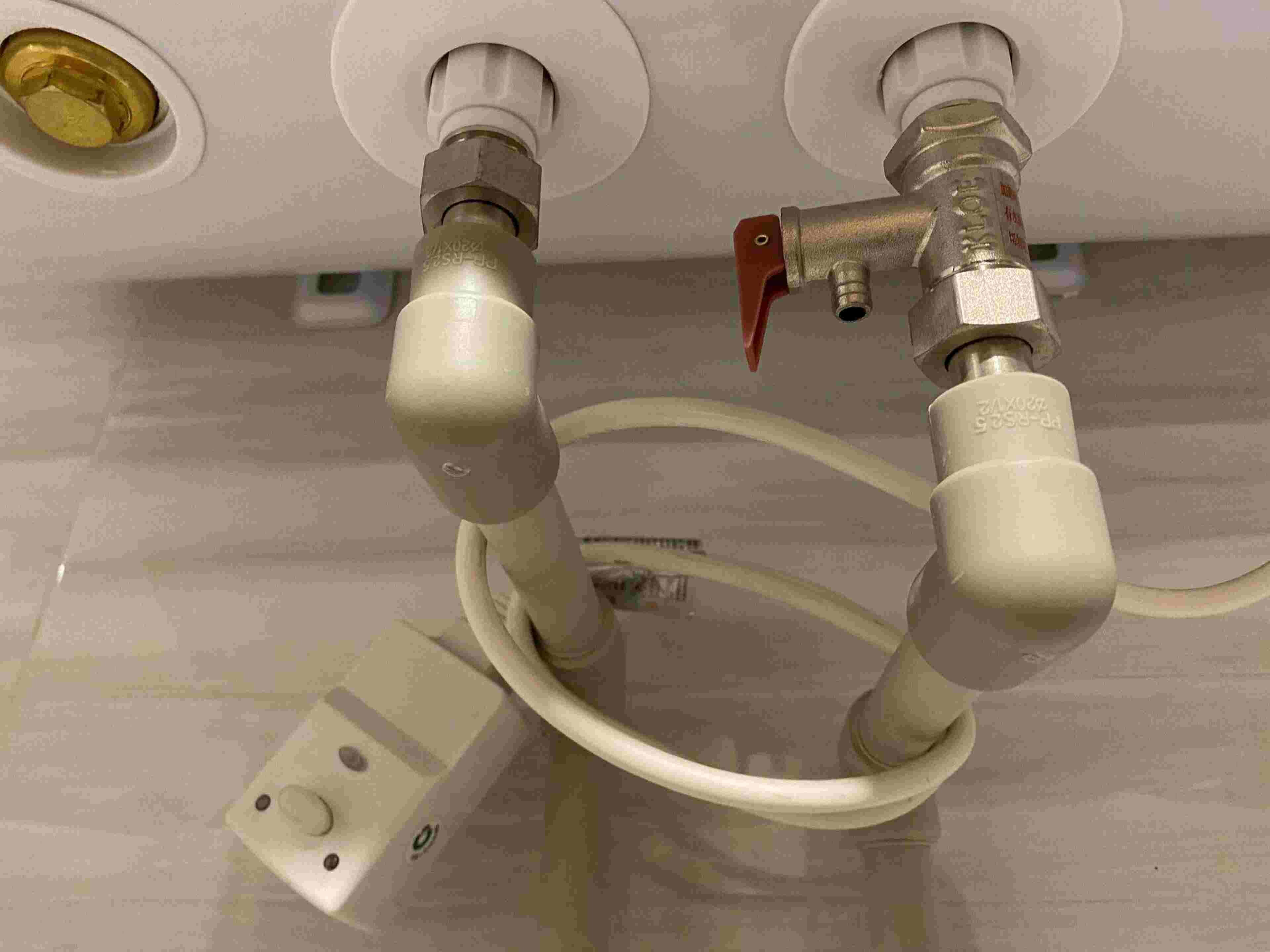 Your home electric water heater is always plugged in or open when used?