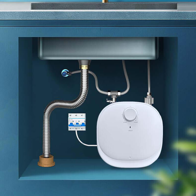 6L Mini Compact Tank Storage Hot Water Heater 