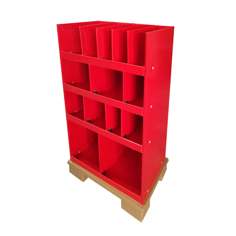 瓦楞纸板落地陈列架