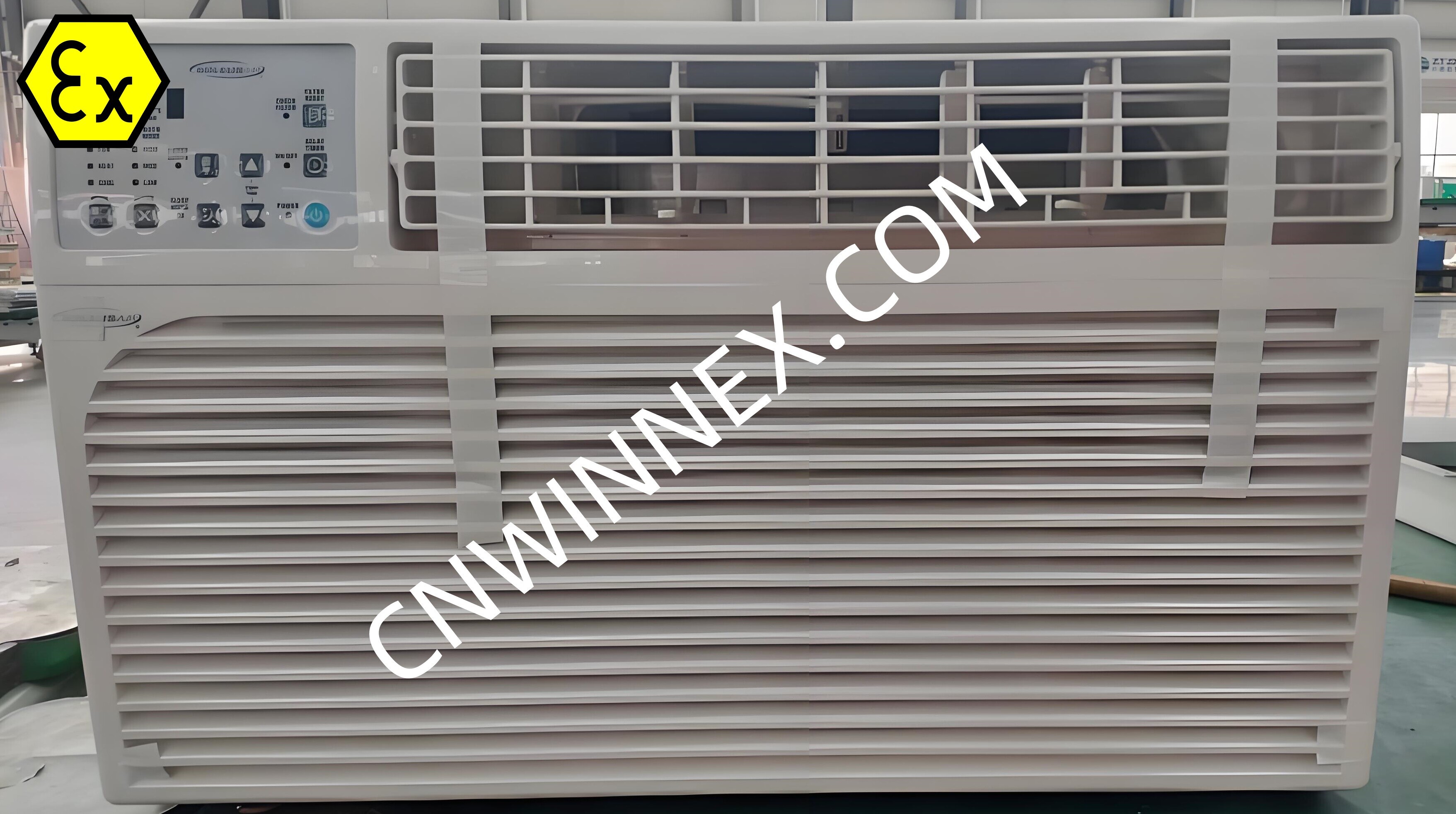 A/C a prueba de explosiones tipo ventana entregado al cliente