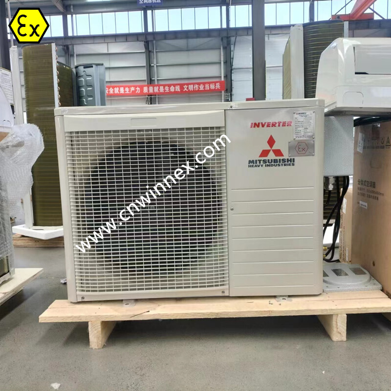 Nuevo lote de acondicionadores de aire Split murales antideflagrantes Atex de Mitsubishi entregado con éxito a los clientes
