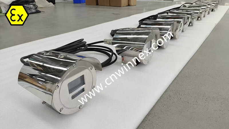 Nuevo lote de CNWINNEX Atex BTS-2B Cámara de CCTV por infrarrojos a prueba de explosiones entregado con éxito a los clientes