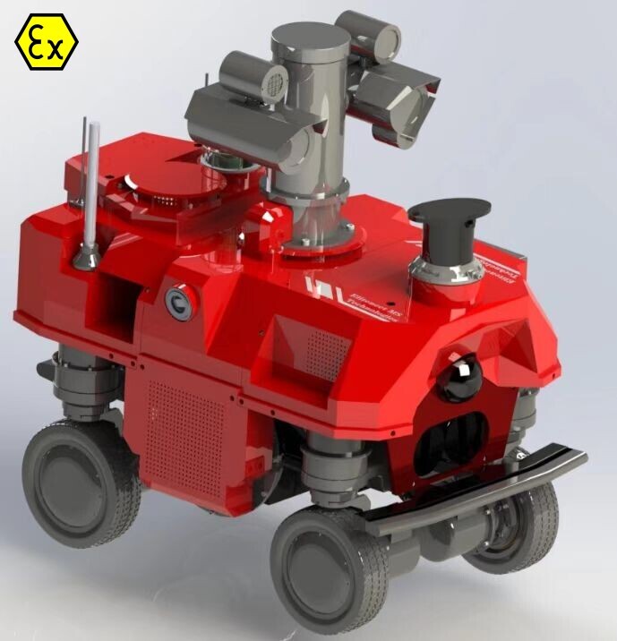 CNWINNEX Robot antideflagrante con certificación Atex