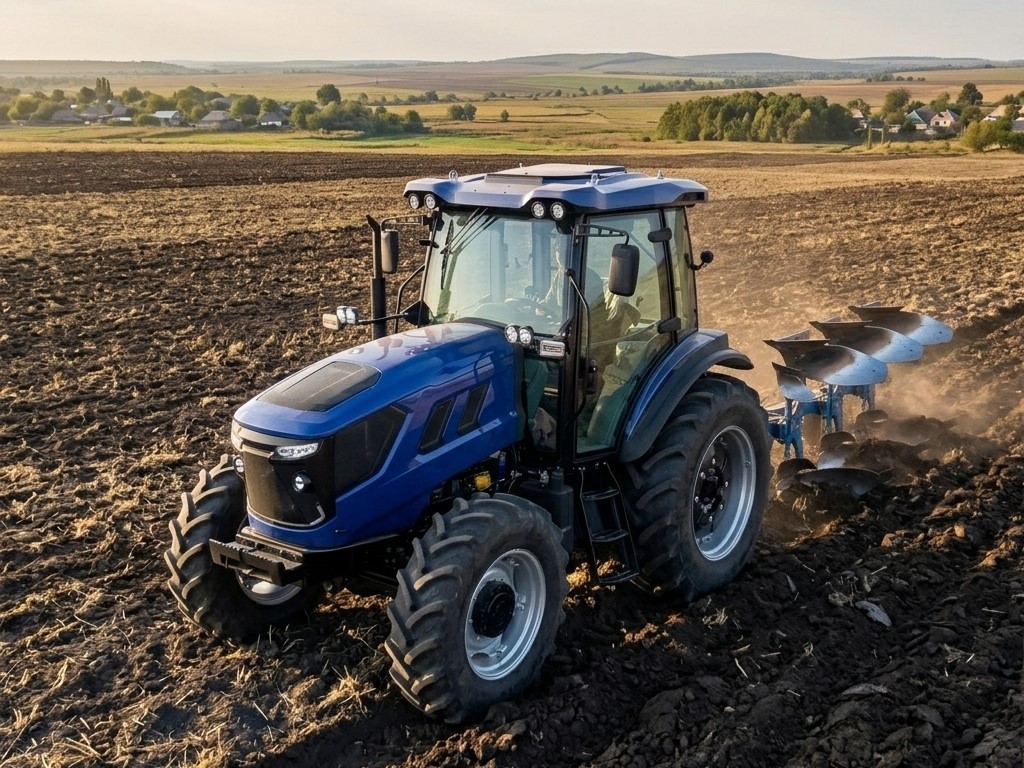OXT1004 vs. OXT1304: Welcher Traktor eignet sich besser zum Pflügen ukrainischer Ackerflächen?