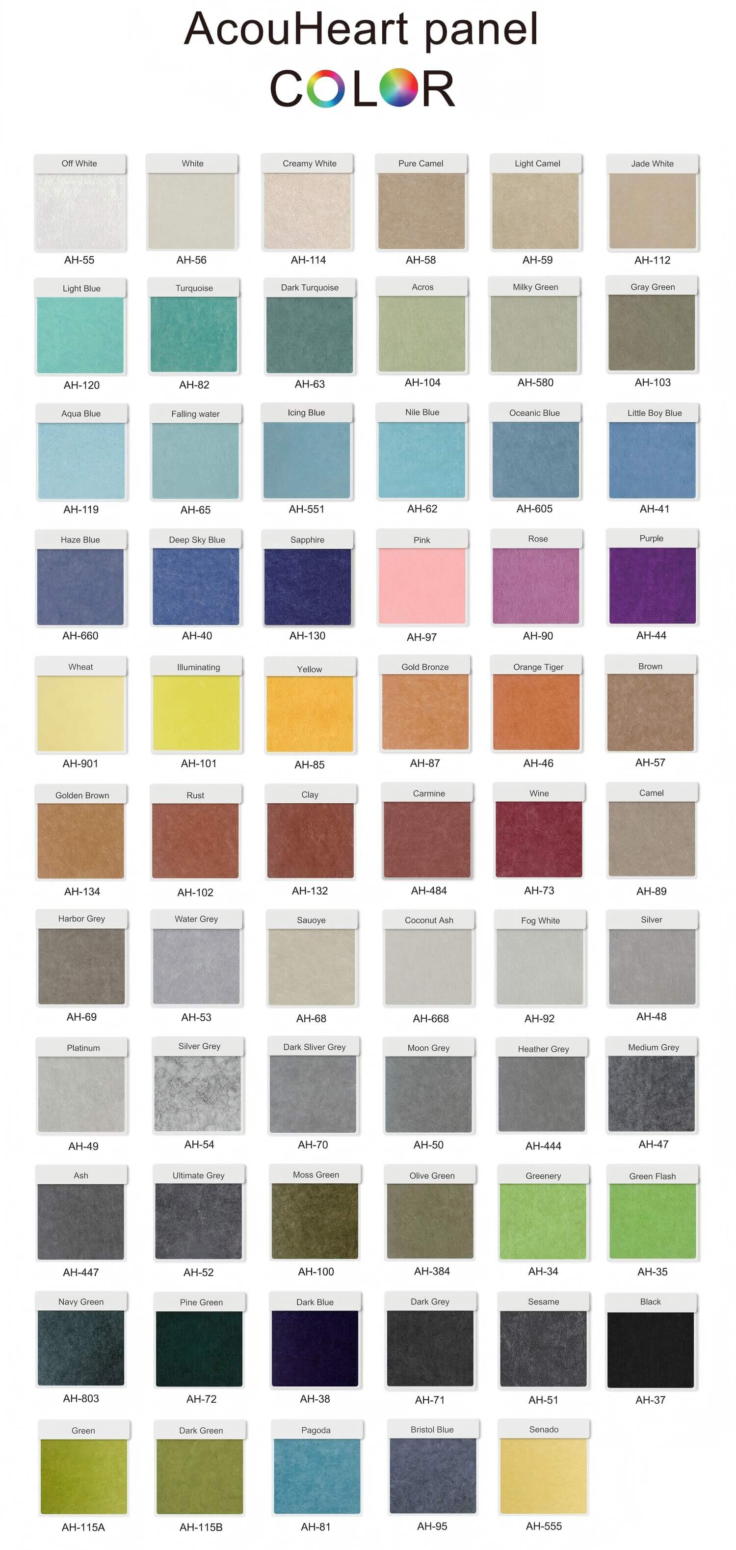 AcouHeart Color Range.jpg AcouHeart Color Range.jpg