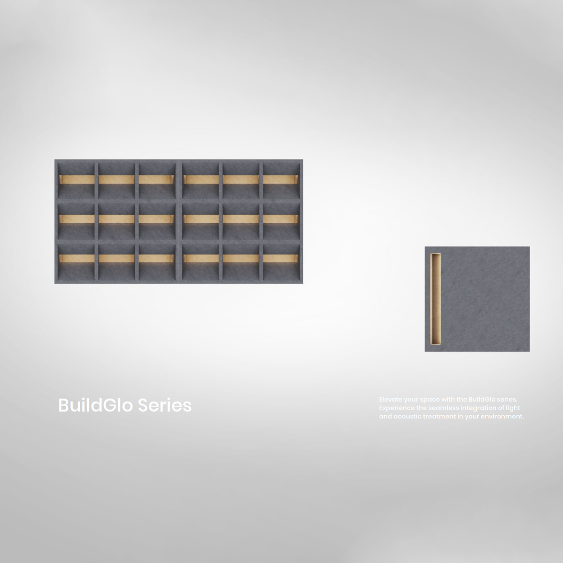 Polyester fiber acoustic panel decorative lamp