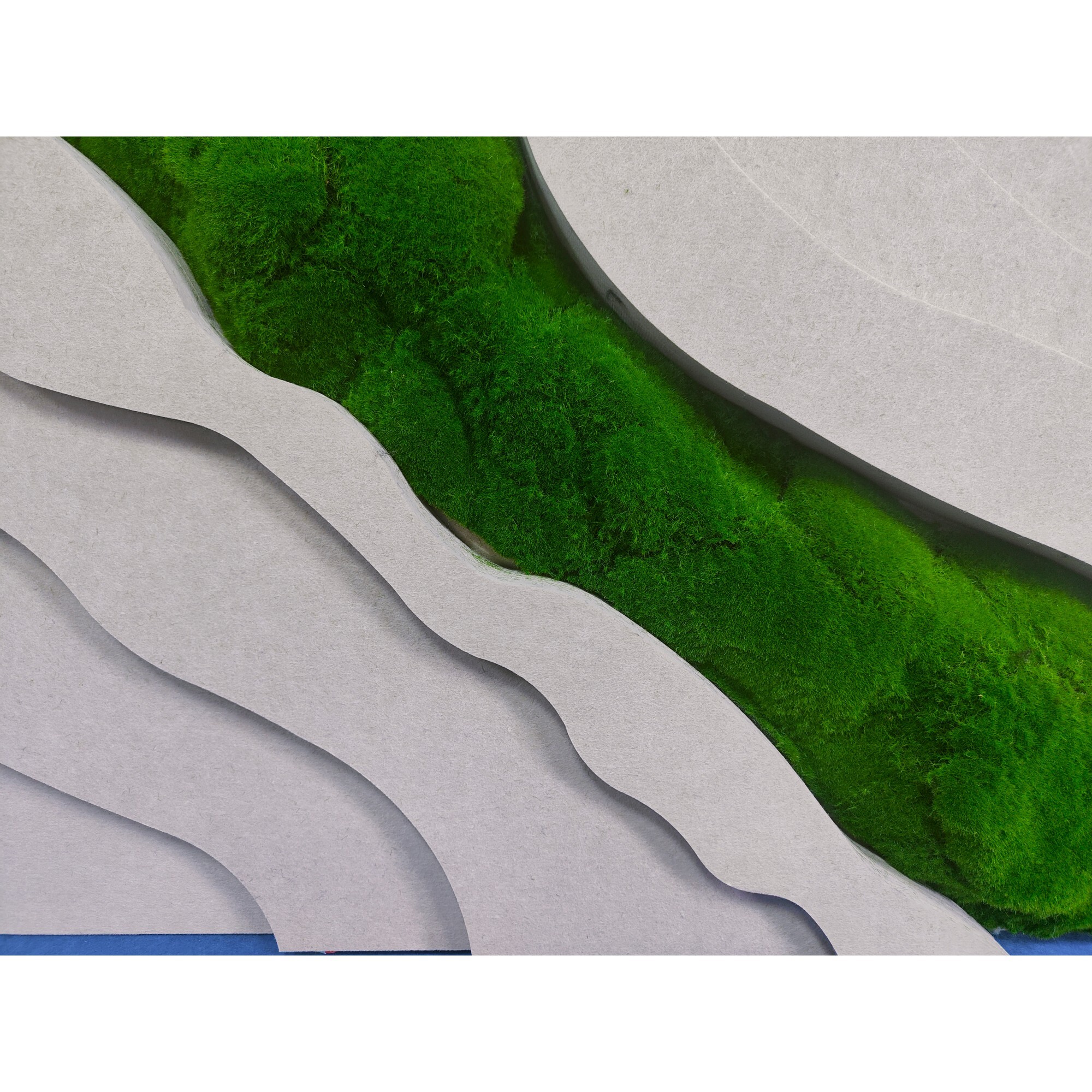 Polyester fiber acoustic panel decorative lamp