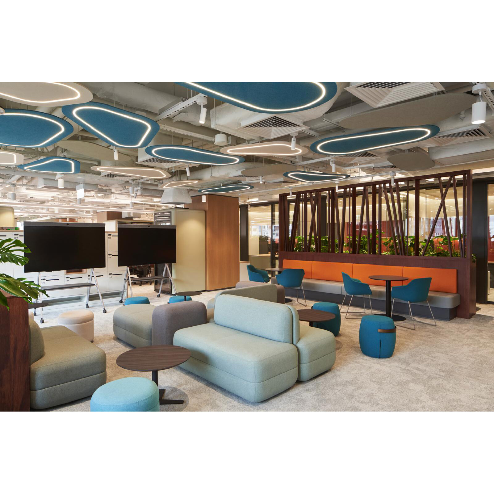 Acouheart Hongkong office ceiling